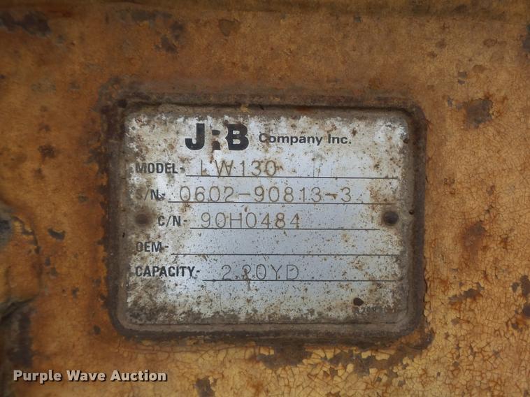 image for item K7631 2001 New Holland LW130 wheel loader