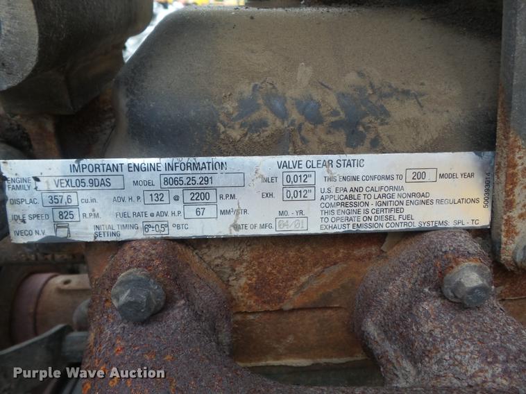 image for item K7631 2001 New Holland LW130 wheel loader