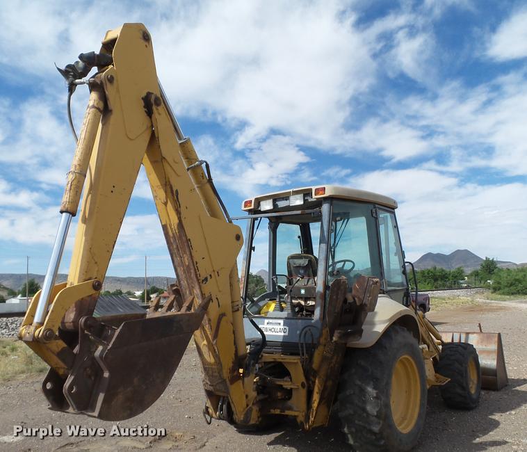 image for item L1519 Ford 555E backhoe