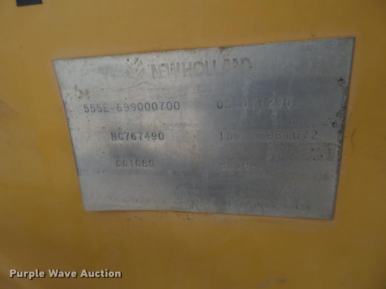 image for item L1519 Ford 555E backhoe