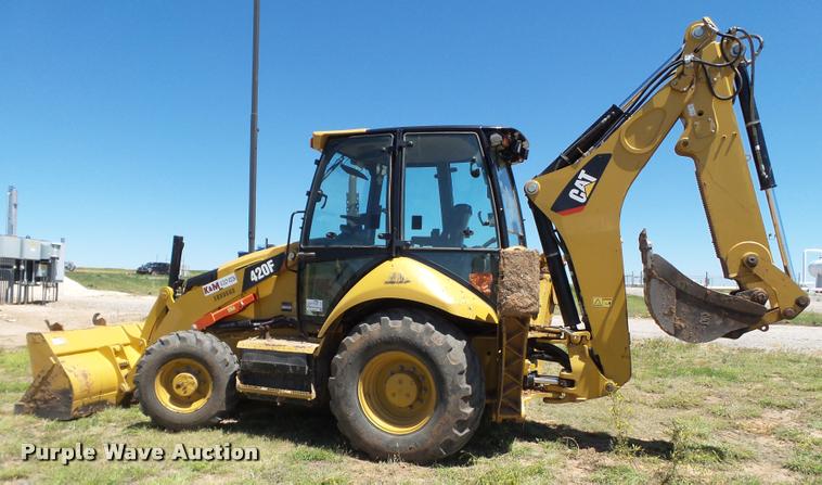 image for item L1521 2012 Caterpillar 420F backhoe