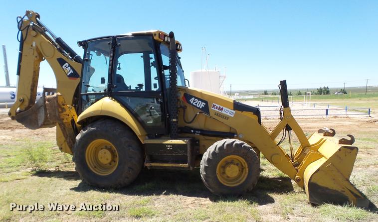 image for item L1521 2012 Caterpillar 420F backhoe