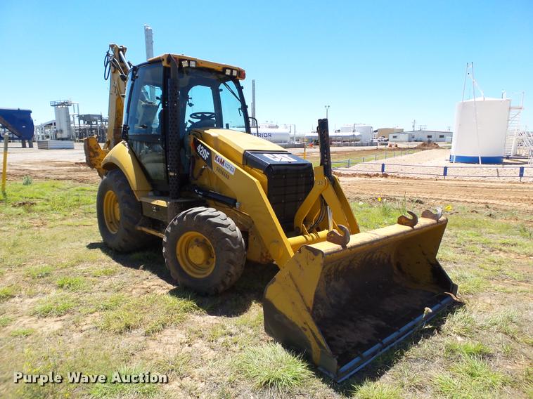image for item L1521 2012 Caterpillar 420F backhoe