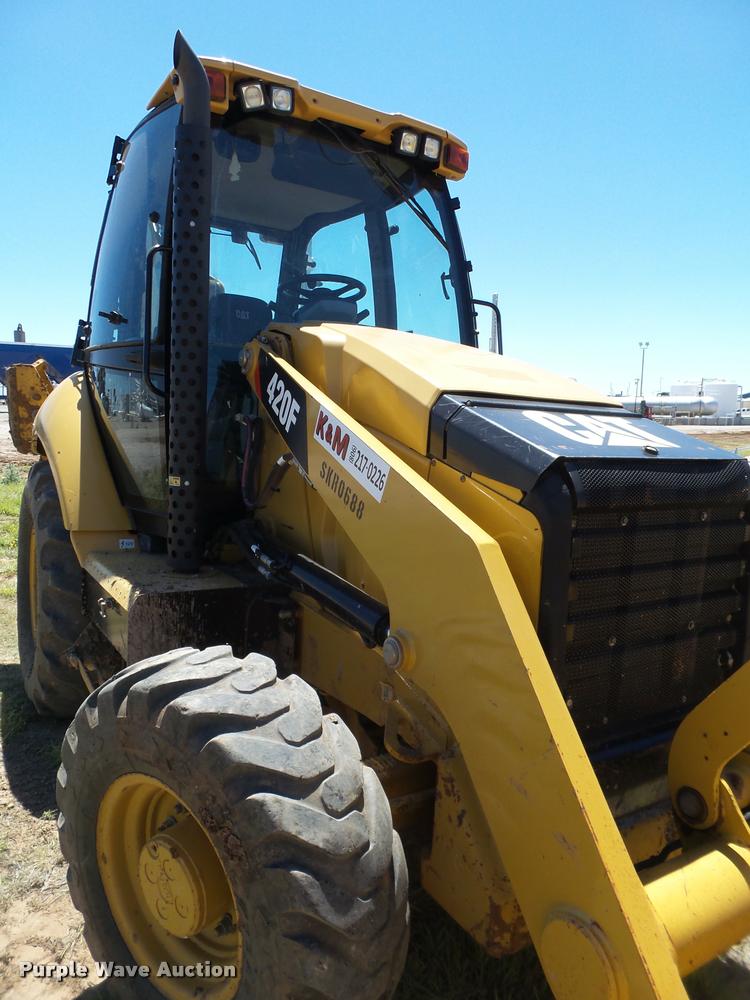 image for item L1521 2012 Caterpillar 420F backhoe
