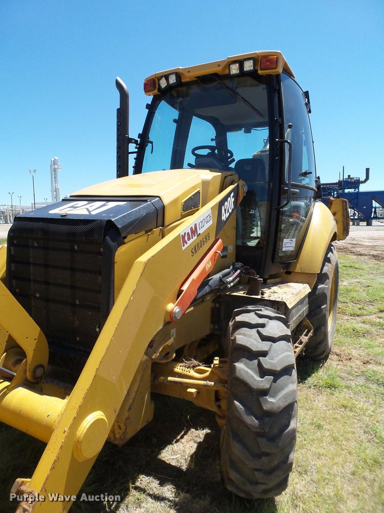 image for item L1521 2012 Caterpillar 420F backhoe