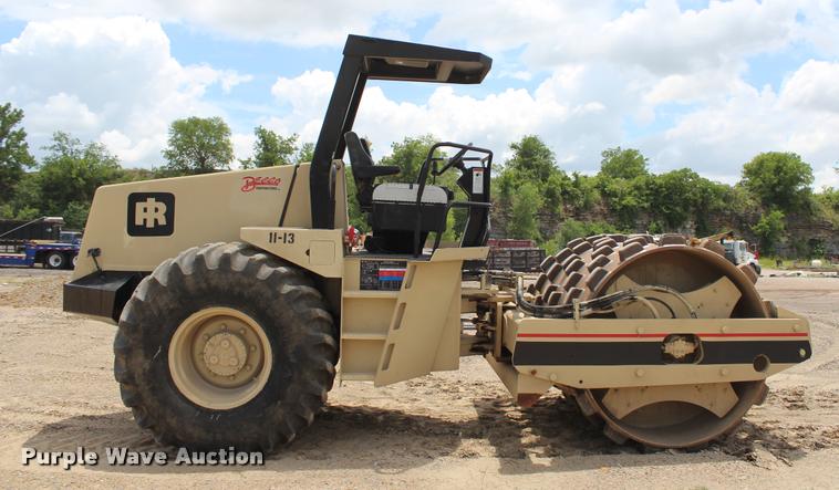 image for item L1968 1995 Ingersoll Rand SD100F Propac single drum vibratory roller