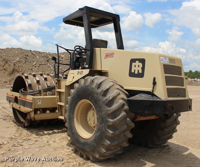 image for item L1968 1995 Ingersoll Rand SD100F Propac single drum vibratory roller