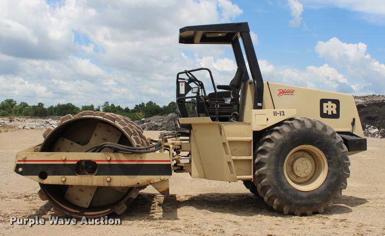 image for item L1968 1995 Ingersoll Rand SD100F Propac single drum vibratory roller