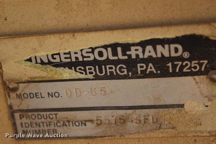 image for item L1969 1994 Ingersoll Rand DD65 double drum vibratory roller