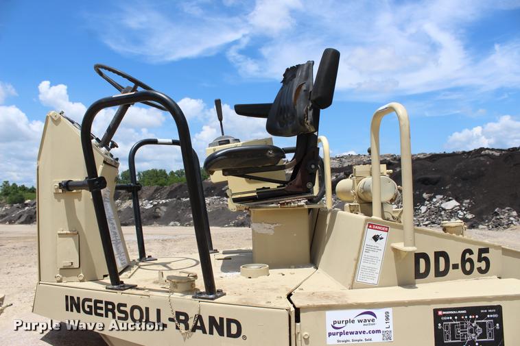 image for item L1969 1994 Ingersoll Rand DD65 double drum vibratory roller