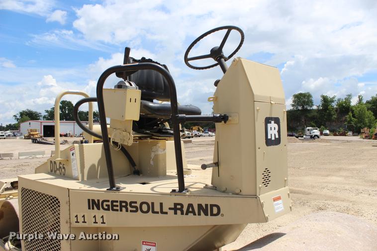 image for item L1969 1994 Ingersoll Rand DD65 double drum vibratory roller