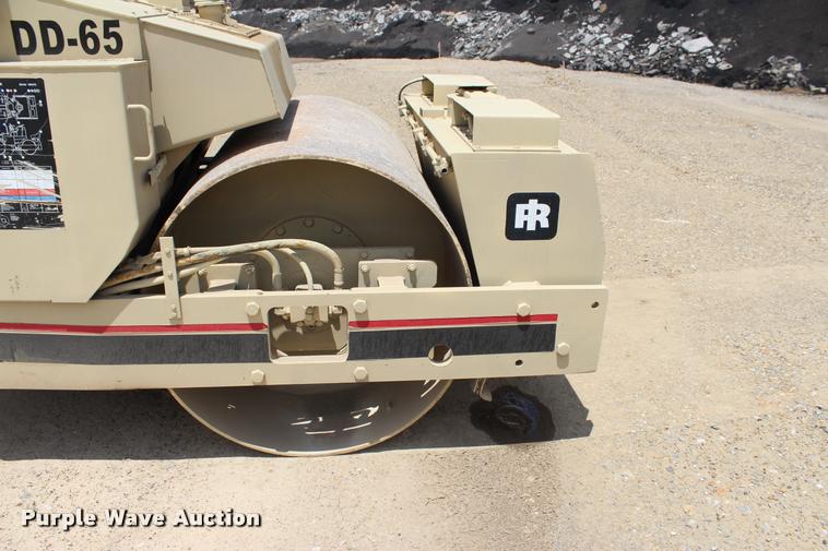 image for item L1969 1994 Ingersoll Rand DD65 double drum vibratory roller