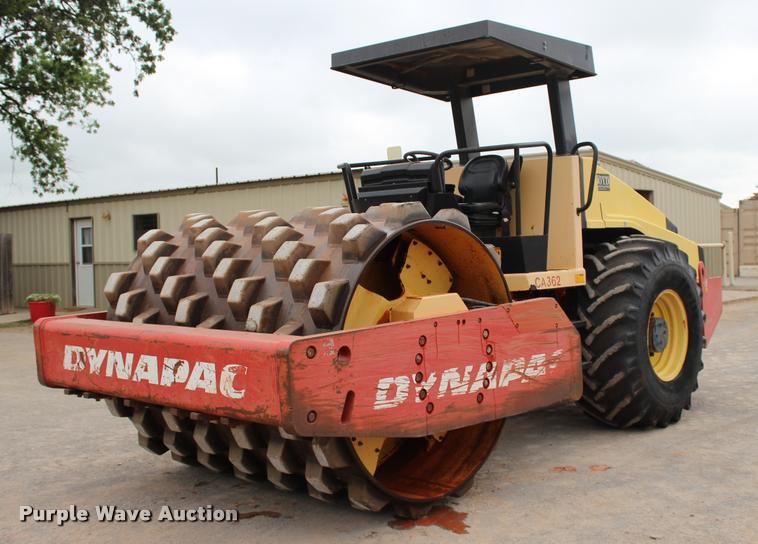 image for item L1970 2008 Dynapac CA362PD single drum vibratory roller