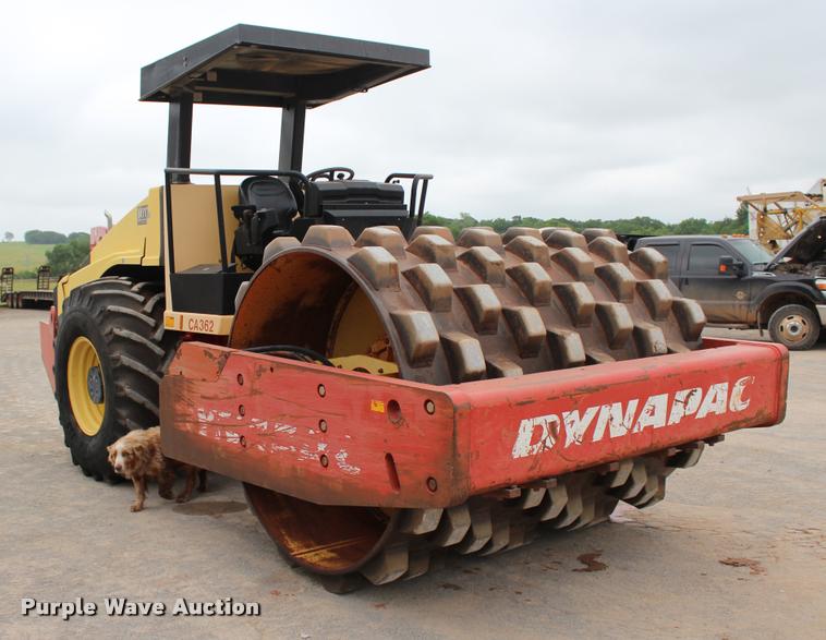 image for item L1970 2008 Dynapac CA362PD single drum vibratory roller