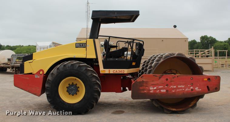 image for item L1970 2008 Dynapac CA362PD single drum vibratory roller