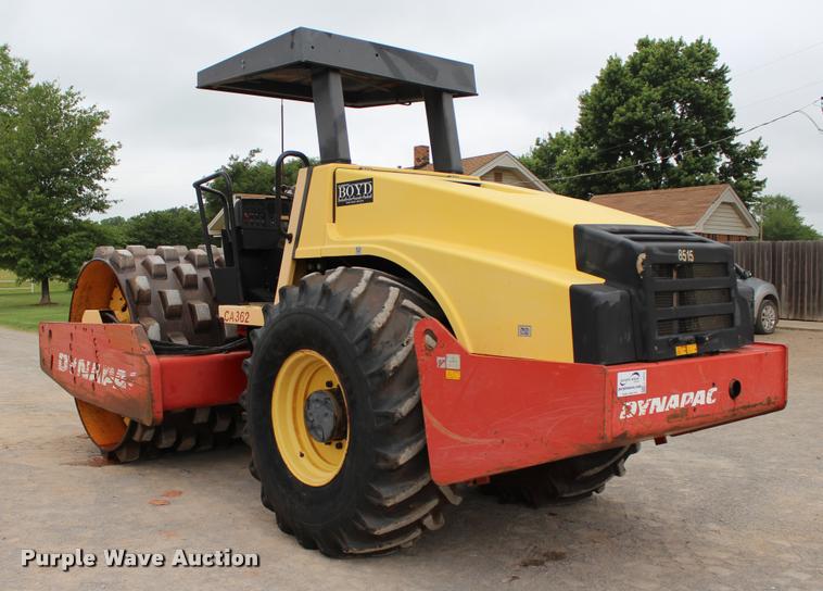 image for item L1970 2008 Dynapac CA362PD single drum vibratory roller