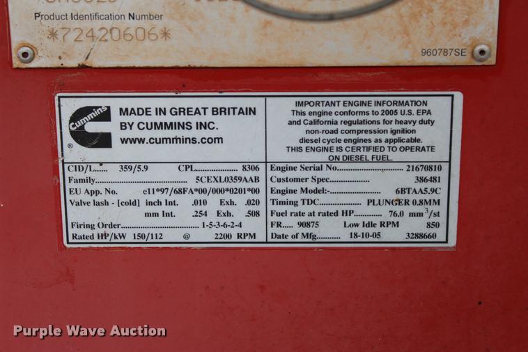 image for item L1971 2006 Dynapac CA362D single drum vibratory roller