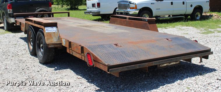 image for item L1975 Shop built utility trailer