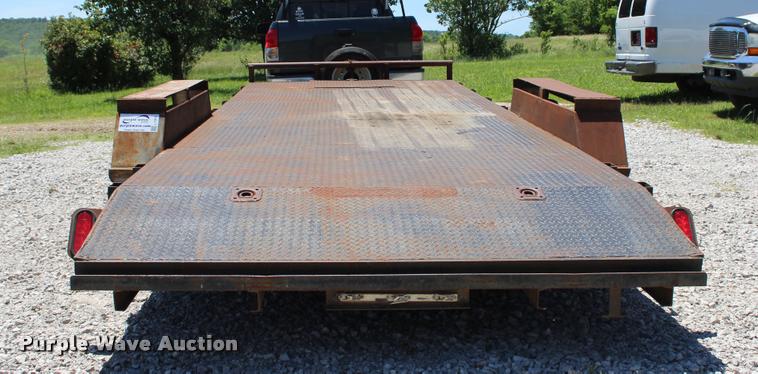 image for item L1975 Shop built utility trailer
