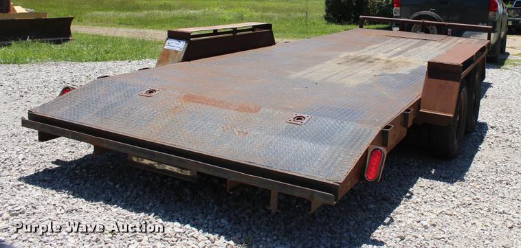 image for item L1975 Shop built utility trailer