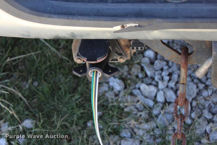 image for item L1975 Shop built utility trailer