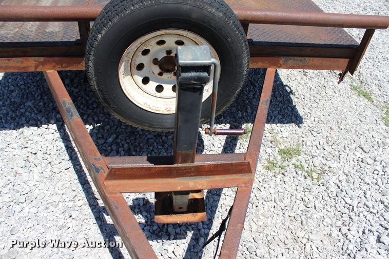 image for item L1975 Shop built utility trailer