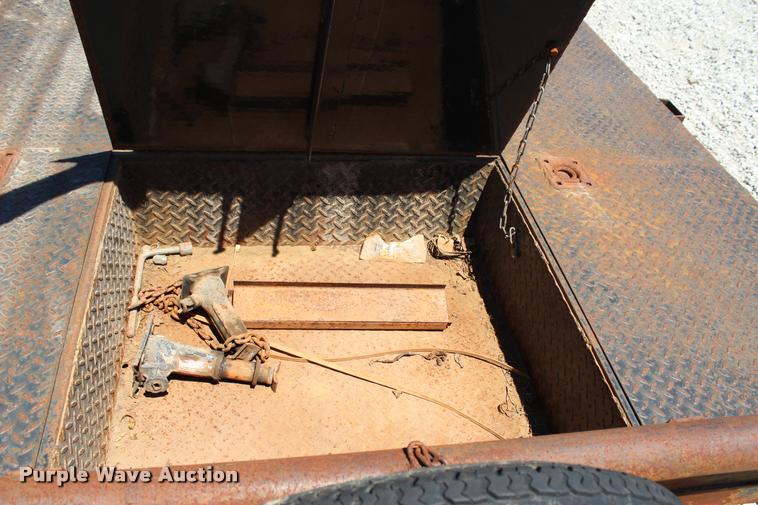 image for item L1975 Shop built utility trailer