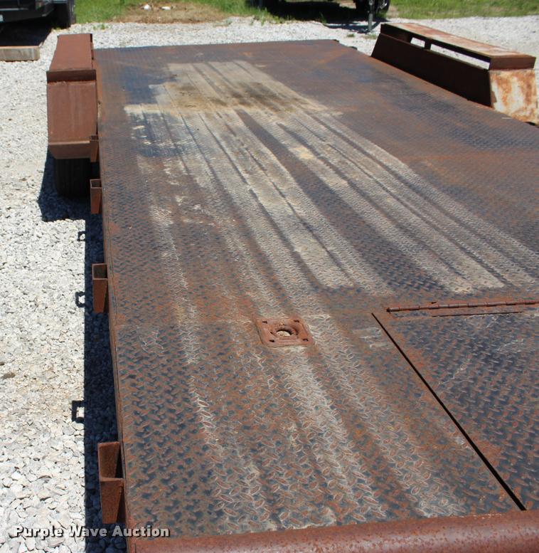 image for item L1975 Shop built utility trailer