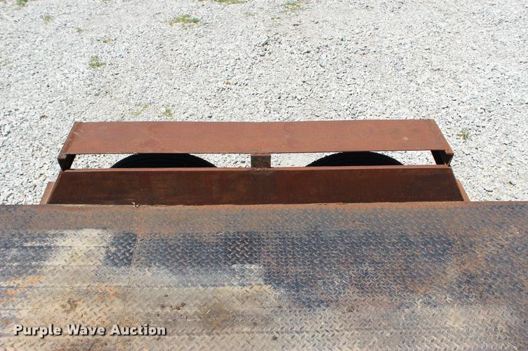 image for item L1975 Shop built utility trailer