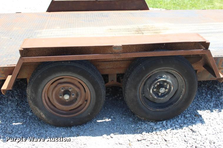 image for item L1975 Shop built utility trailer