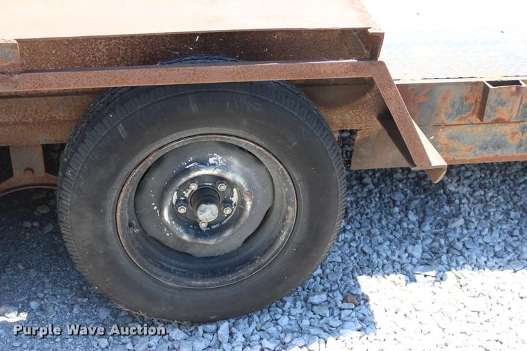 image for item L1975 Shop built utility trailer