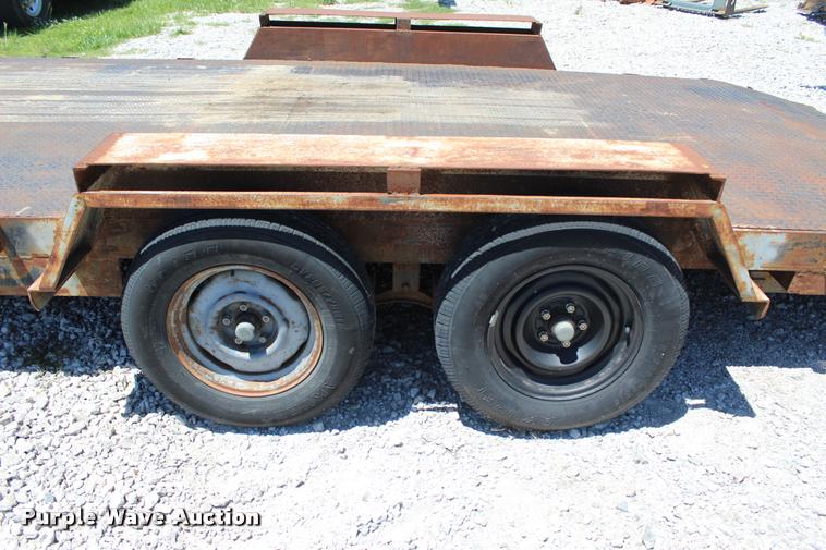 image for item L1975 Shop built utility trailer