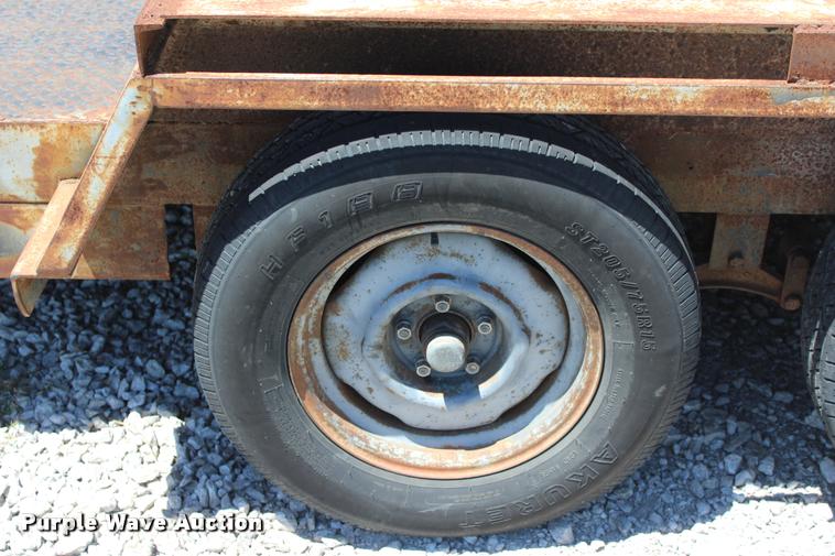 image for item L1975 Shop built utility trailer