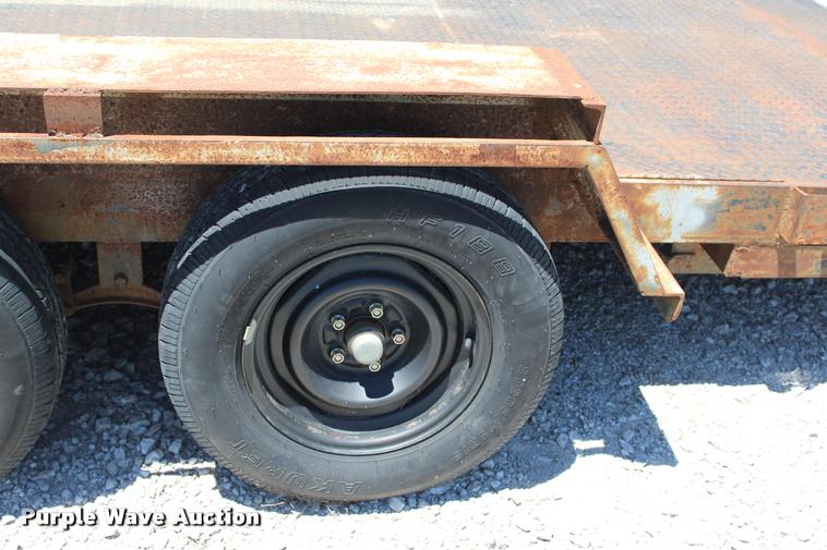 image for item L1975 Shop built utility trailer