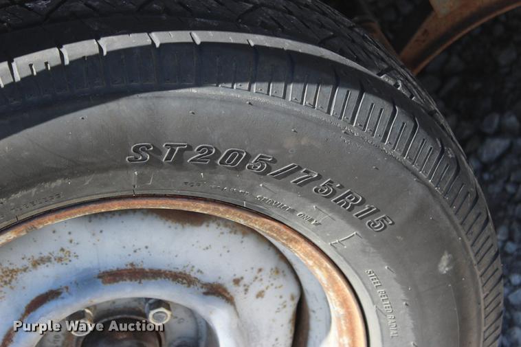 image for item L1975 Shop built utility trailer