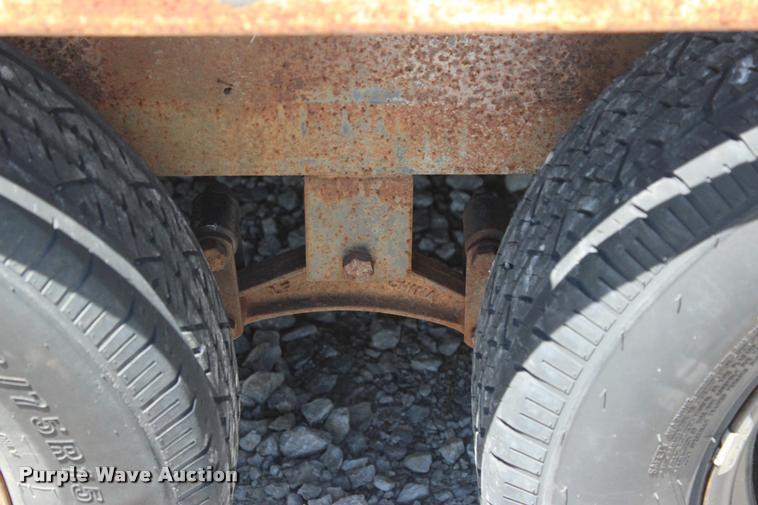 image for item L1975 Shop built utility trailer