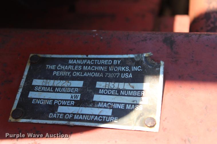 image for item L1976 1998 Ditch Witch 3700DD trencher