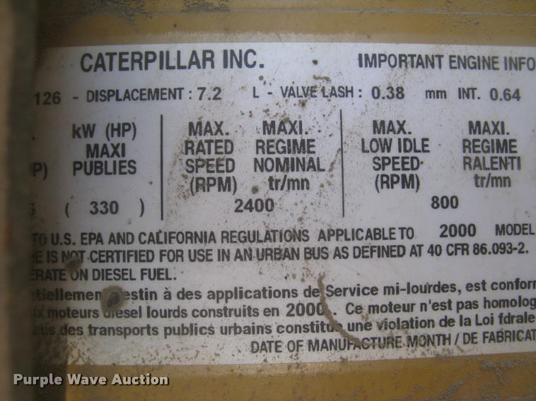 image for item L2340 2001 Peterbilt 330 asphalt distribution truck