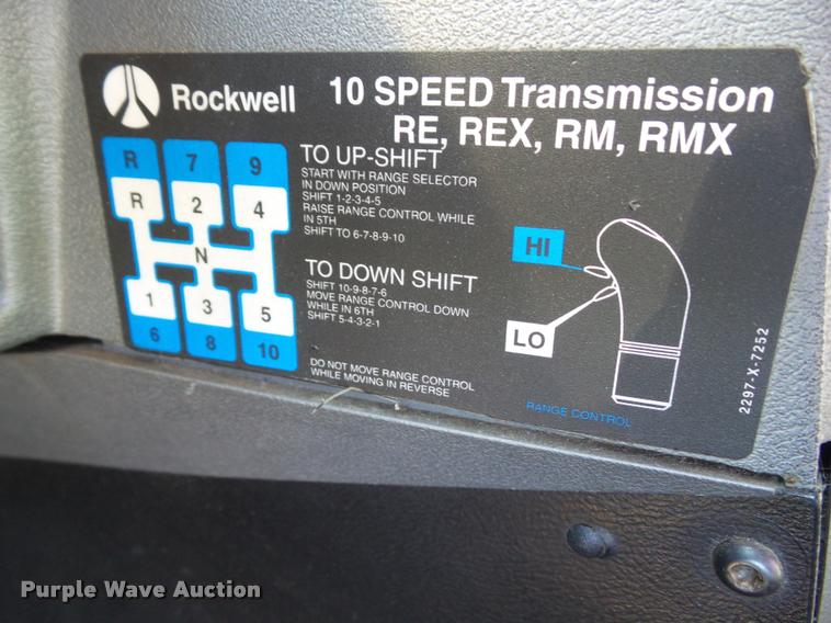 image for item L5598 1999 Mack CH612 dump truck