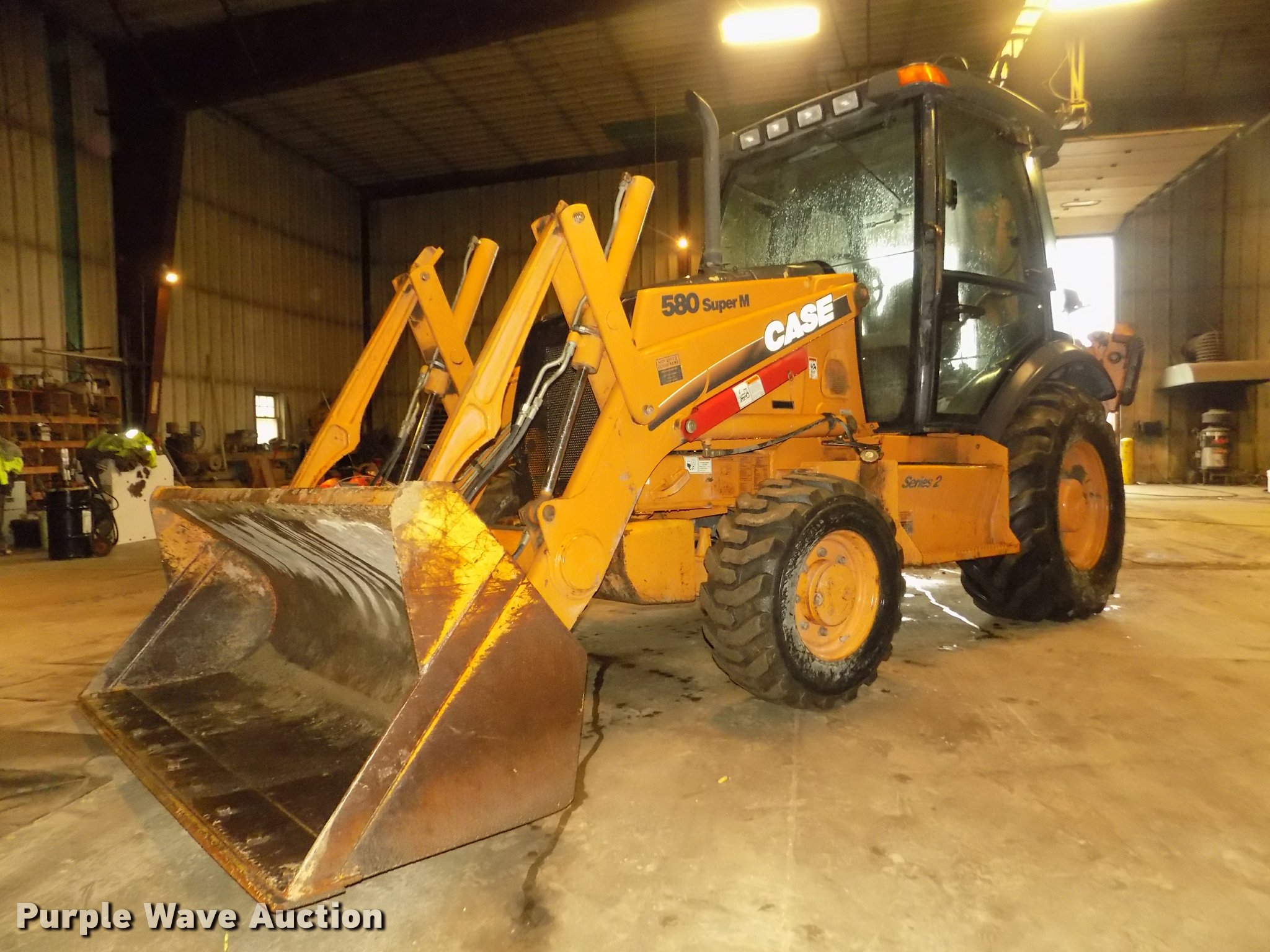 DA0707 image for item DA0707 2005 Case 580 Super M Series 2 backhoe