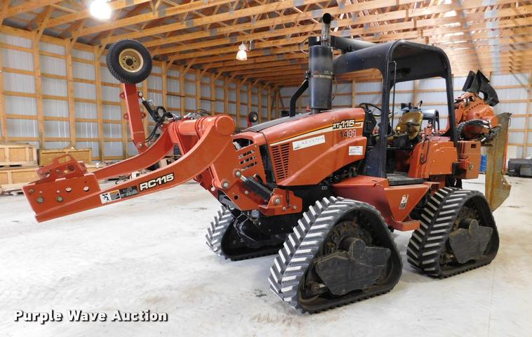 image for item DA1022 2012 Ditch Witch RT115 Quad cable plow