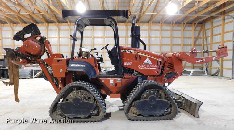 image for item DA1023 2012 Ditch Witch RT115 Quad cable plow