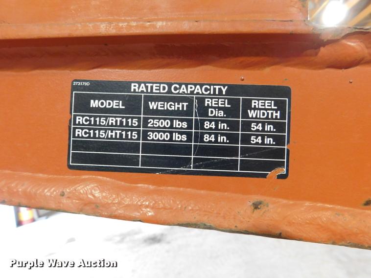 image for item DA1023 2012 Ditch Witch RT115 Quad cable plow