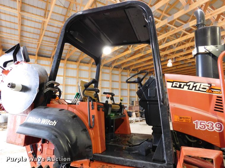 image for item DA1024 2013 Ditch Witch RT115 Quad cable plow