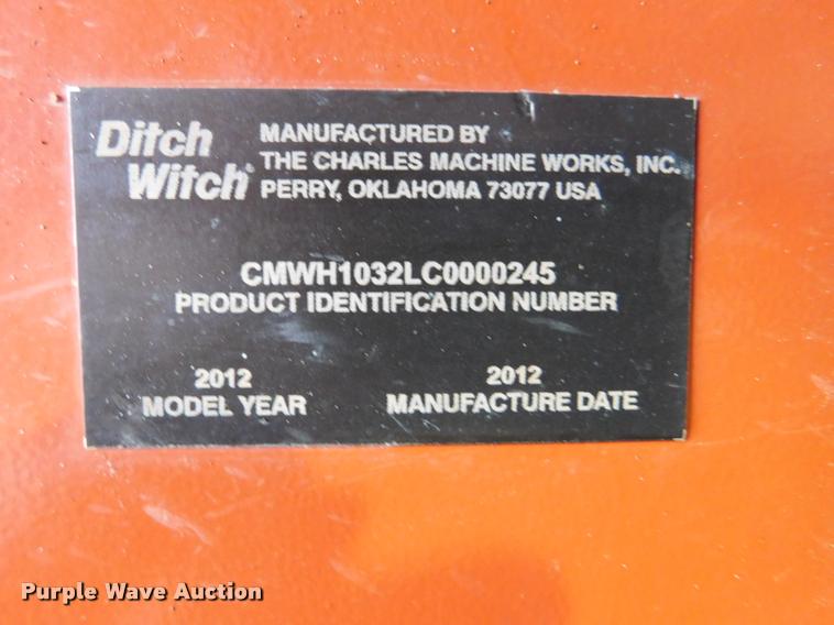 image for item DA1024 2013 Ditch Witch RT115 Quad cable plow