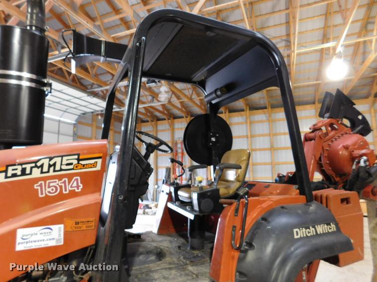 image for item DA1025 2013 Ditch Witch RT115 Quad cable plow