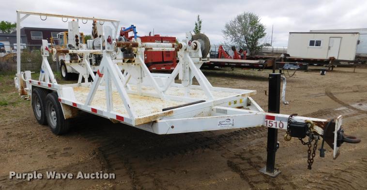 image for item DA1044 2013 Lane TRL reel trailer