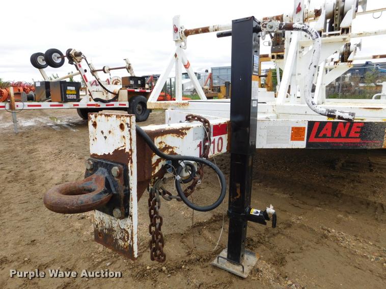 image for item DA1044 2013 Lane TRL reel trailer