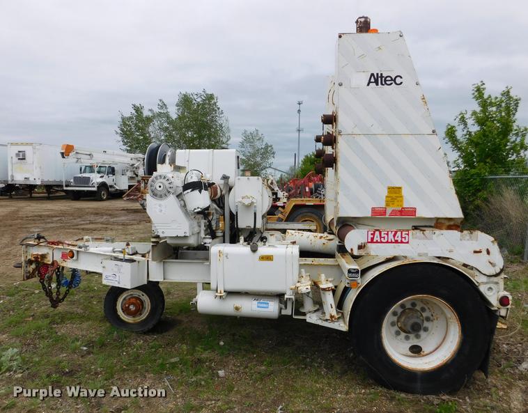 image for item DA1045 2006 Altec AD-108 self-propelled reel trailer
