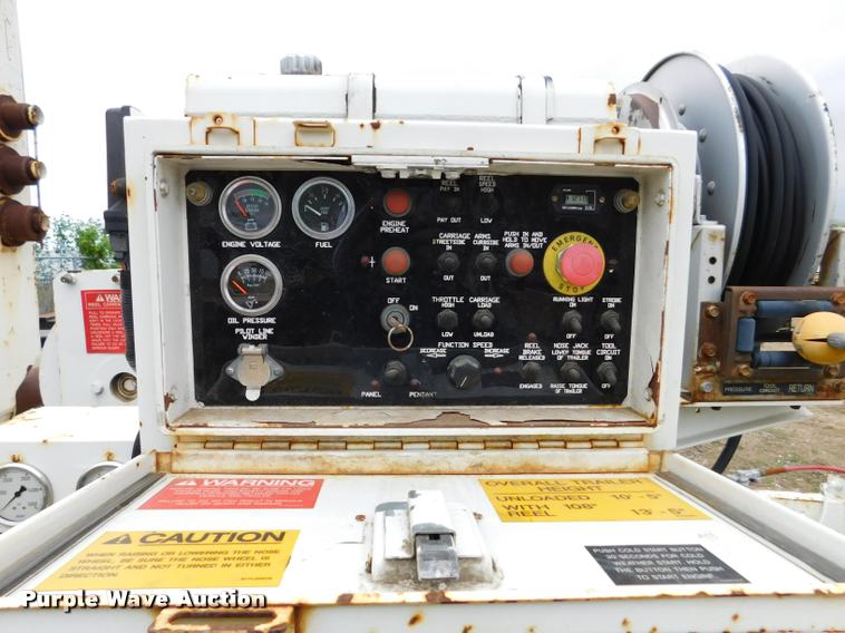 image for item DA1045 2006 Altec AD-108 self-propelled reel trailer